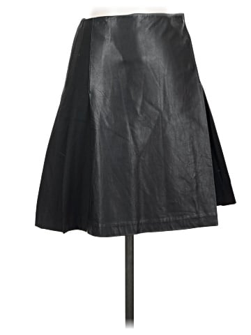 Elizabeth and James Faux Leather Skirt (view 1)