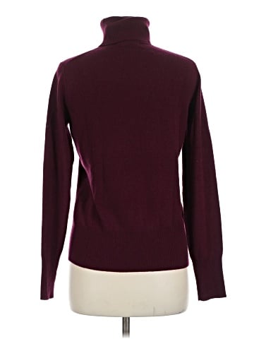 Sofia Cashmere Turtleneck Sweater (view 2)