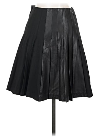 Elizabeth and James Faux Leather Skirt (view 2)