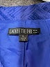 Lafayette 148 New York Chevron-herringbone Blue Blazer Size 6 - photo 6