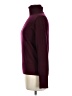 Sofia Cashmere Burgundy Turtleneck Sweater Size M - photo 5