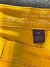 Gloria Vanderbilt Solid Yellow Shorts Size 14 Petite - photo 3