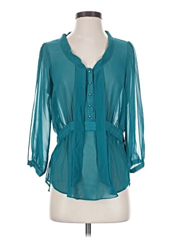 BCBGeneration 3/4 Sleeve Blouse (view 1)