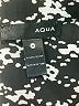 Aqua Black Long Sleeve Blouse Size M - photo 7