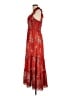 Max Studio 100% Polyester Paisley Red Casual Dress Size M - photo 5