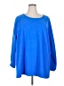 Danskin Now 100% Polyester Blue Pullover Sweater Size 4X - photo 1