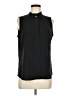 Calvin Klein Black Sleeveless Blouse Size M - photo 1