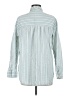Pilcro Stripes Blue Long Sleeve Button-Down Shirt Size M - photo 2