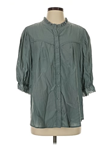 Wit & Wisdom 3/4 Sleeve Button-Down Shirt (view 1)