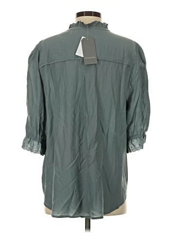 Wit & Wisdom 3/4 Sleeve Button-Down Shirt (view 2)