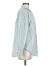 Pilcro Stripes Blue Long Sleeve Button-Down Shirt Size M - photo 4