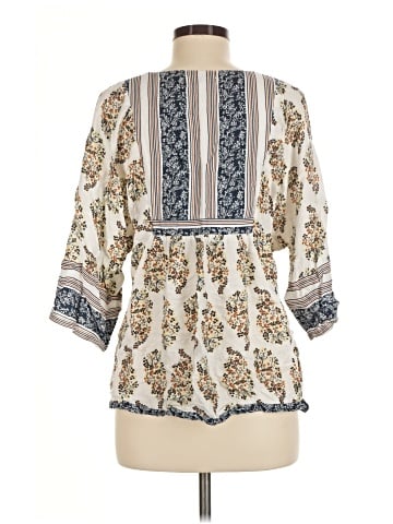 Lucky Brand 3/4 Sleeve Blouse (view 2)