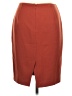 Tahari Solid Brown Burgundy Formal Skirt Size M - photo 2