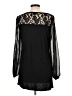 Belldini Black Long Sleeve Blouse Size L - photo 2