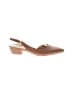 Naturalizer Tan Heels Size 8 - photo 1