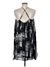 BCBGMAXAZRIA 100% Polyester Graphic Gray Casual Dress Size M - photo 2