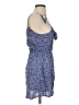Forever 21 100% Rayon Floral Blue Casual Dress Size S - photo 4