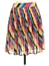 Guess 100% Polyester Stripes Yellow Casual Skirt Size 27 waist - photo 1