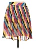 Guess 100% Polyester Stripes Yellow Casual Skirt Size 27 waist - photo 2