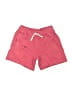 Crewcuts 100% Baumwolle Solid Red Shorts Size 7 - photo 1