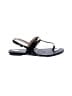 Stuart Weitzman 100% Leather Black Sandals Size 8 1/2 - photo 1