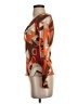 Ideology 100% Nylon Orange Long Sleeve Blouse Size XS - photo 5
