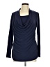 Coldwater Creek Blue Long Sleeve Top Size M - photo 1