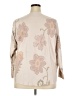 Sioni Floral Tan Pullover Sweater Size 2X - photo 2