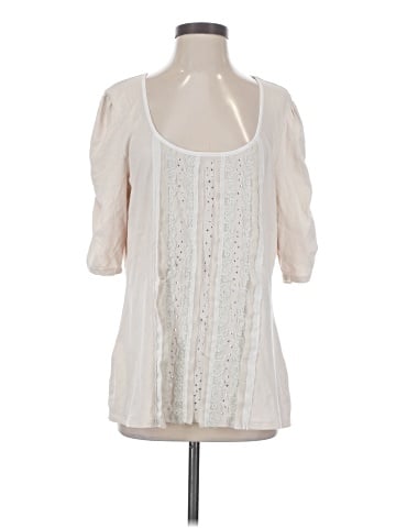 White House Black Market 3/4 Sleeve Blouse (view 1)
