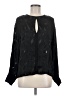 Reiss 100% Viscose Black Long Sleeve Blouse Size 8 - photo 1