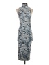 Zara Paisley Blue Cocktail Dress Size XS - photo 1