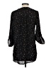 Maurices 100% Polyester Black 3/4 Sleeve Blouse Size S - photo 2