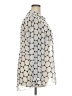 Lane Bryant 100% Polyester Polka Dots Silver Long Sleeve Blouse Size 18 (3) - photo 4