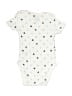 Circo 100% Cotton Print Ivory Short Sleeve Onesie Size 0-3 mo - photo 2