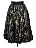 Milly Graphic Black Formal Skirt Size 2 - photo 1