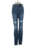 Maurices Hearts Blue Jeans Size 4 L - photo 1