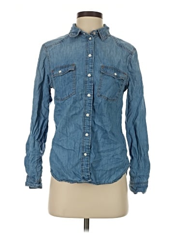 H&M L.O.G.G. Long Sleeve Button-Down Shirt (view 1)