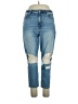 American Eagle Outfitters Color Block Blue Jeans Size 14 - photo 1