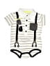 Miniclasix Gray Short Sleeve Outfit 0-3 MO / 3 MO - photo 1