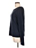 Diane von Furstenberg Blue Silk Pullover Sweater Size L - photo 5