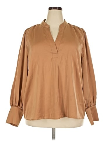 Banana Republic Factory Store Long Sleeve Blouse (view 1)