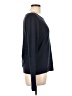 Diane von Furstenberg Blue Silk Pullover Sweater Size L - photo 4