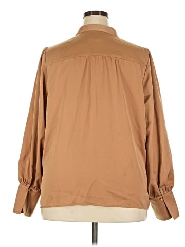 Banana Republic Factory Store Long Sleeve Blouse (view 2)