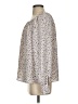 Ann Taylor LOFT Outlet 100% Polyester Ivory Long Sleeve Blouse Size S - photo 5