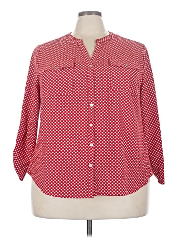 Notations 3/4 Sleeve Blouse (view 1)