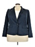Le Suit 100% Polyester Blue Blazer Size 18 - photo 1
