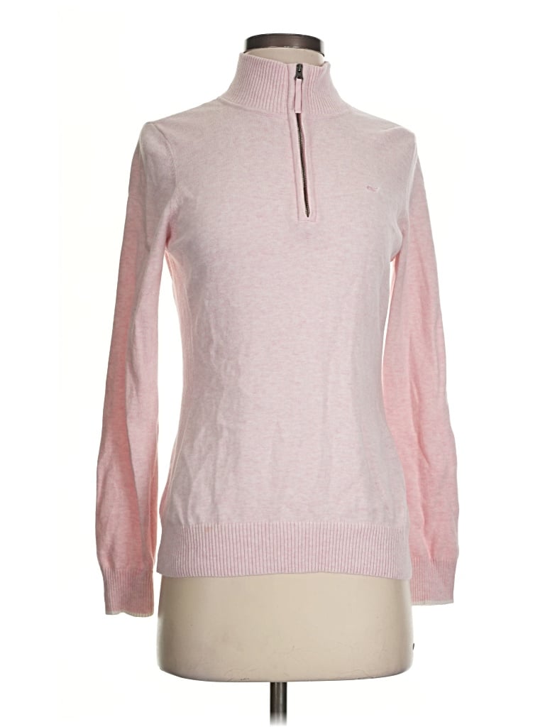 Pre-owned Vineyard Vines Pullover Sweater In Pink