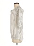 Kenar Stripes Ivory 3/4 Sleeve Blouse Size M - photo 5
