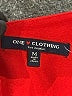 One Clothing Solid Red Casual Dress Size M - photo 7