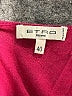 ETRO 100% Silk Burgundy Sleeveless Top Size EU (IT) 40 / US 4 - photo 7